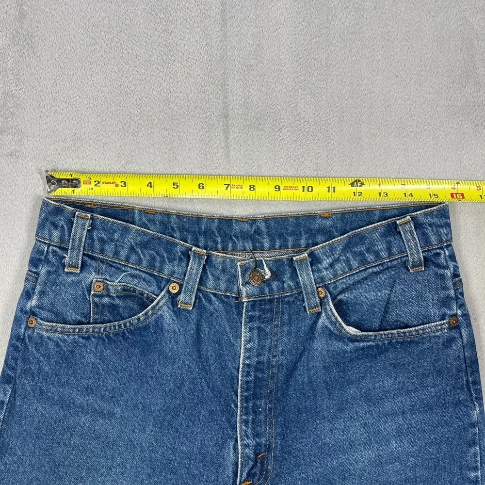 Vintage Levis 517 Bootcut Jeans Mens 31x33 Blue Vintage Made in USA Denim